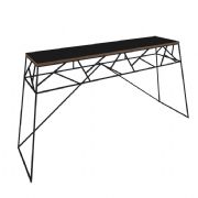 Aparador Vies Fit 1,60m cor Preto Fosco